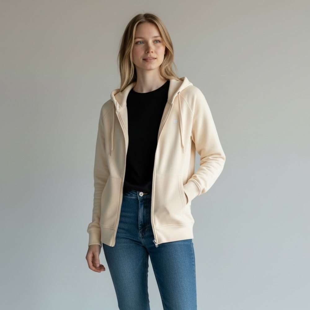 G-Star Premium Core Cream/linen Hoodie. Fits Small-Medium